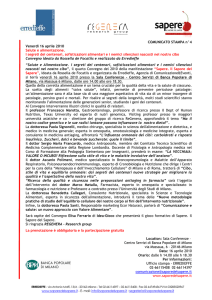 COMUNICATO 4. 16 aprile 2010