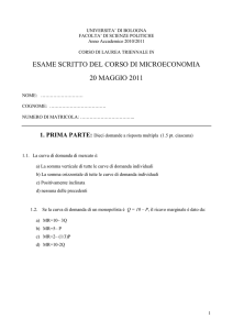 Esame 20 maggio - Luigi Marattin