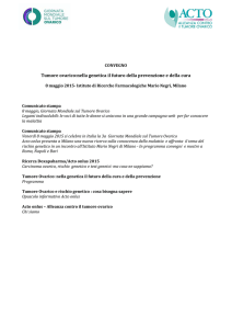 Cartella stampa Terza Giornata Mondiale sul Tumore