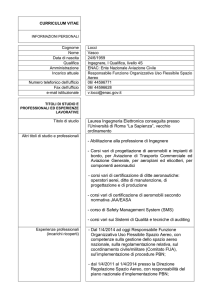 Scheda progetto