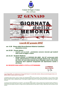 Loc-Giorno della memoria 2017 - Scuola Mazzei di Poggio a Caiano