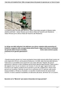 Intervista ad Annabella Gioia. Dalla