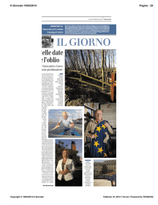 IL GIORNO Album - Fausto Biloslavo