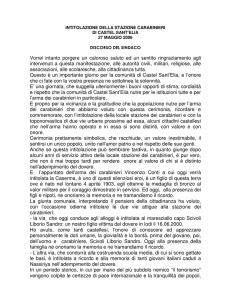 Vorrei intanto porgere un caloroso saluto ed un sentito