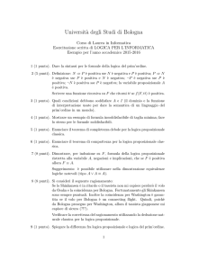 Universit`a degli Studi di Bologna