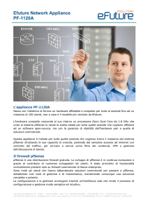 pf-1120A Specifiche Tecniche