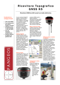 Ricevitore Topografico Ricevitore Topografico GNSS K5