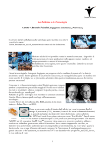 la bellezza nella tecnologia