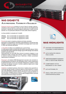 nas gigabyte - gigabyte distribuzione spa