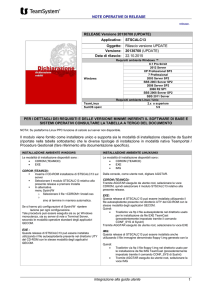 Modello base note operative - Leader Diffusione Software