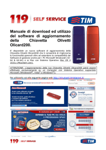 Manuale di ed utilizzo del software di aggiornamento