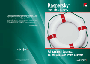 Voi pensate al business, noi pensiamo alla vostra sicurezza