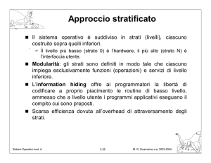Approccio stratificato