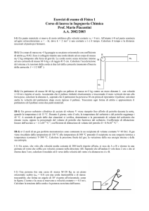 vari esercizi fisica 1