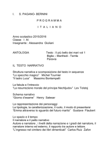 Antologia Programma 1Al - Pagano