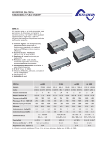 inverters ad onda sinusoidale pura studer - X-Win