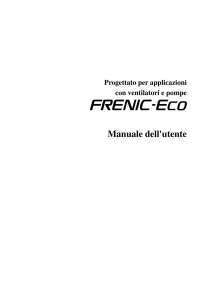 Manuale dell`utente - Fuji Electric Europe