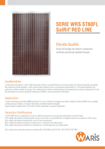 Scheda ST 60 Celle Solrif RED LINE