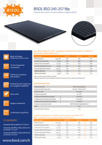 BISOL BSO 245-257 Wp