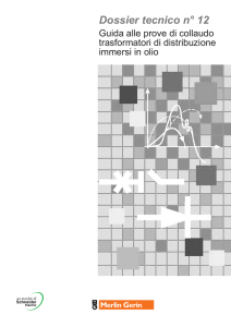 Dossier tecnico n° 12