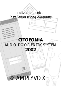 Schemario Citofonia 2002 IT