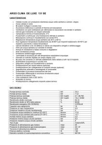argo clima de luxe 131 se - La-certificazione