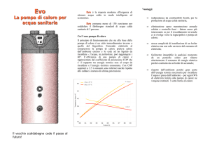 La pompa di calore per acqua sanitaria