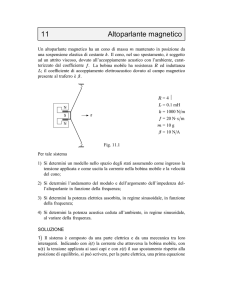 Modello di un altoparlante - Teoria dei Sistemi ed Identificazione