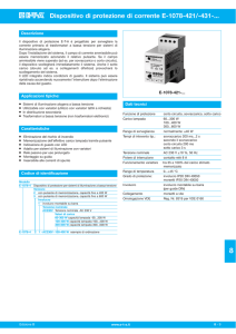 Dispositivo di protezione di corrente E-1078-421/-431