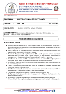 Elettronica ed Elettrotecnica