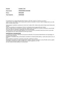 Modello CLASSE A CDI Descrizione - AM