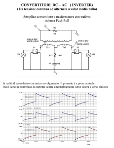 CONVERTITORI DC – AC ( INVERTER)