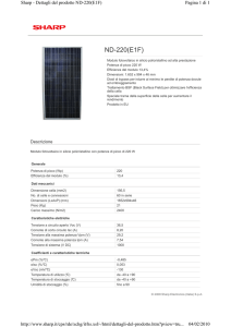 sharp nd-220 poly - North Systems Srl