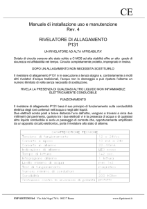 Manuale di installazione uso e manutenzione Rev. 4