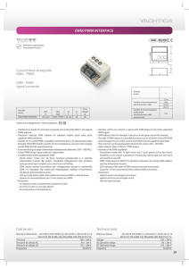 dmx/pwm interface