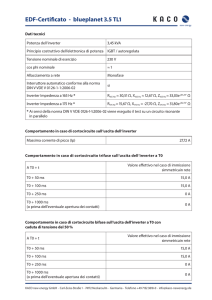 EDF-Certificato blueplanet 3.5 TL1 it