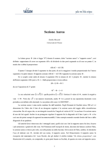 Sezione Aurea
