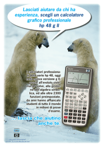 Loc_HP 48 G II.indd - Maietta Distribuzione srl