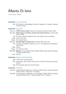 Curriculum Vitae