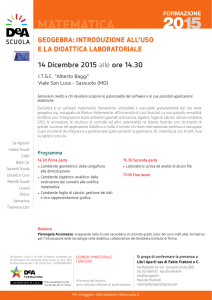 MATEMATICA - ITCG Alberto Baggi