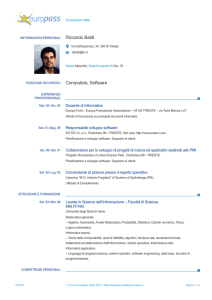 Riccardo Baldi Computers, Software