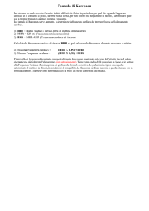 Formula di Karvonen