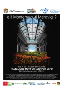 è il Monferrato, ti Meravigli?