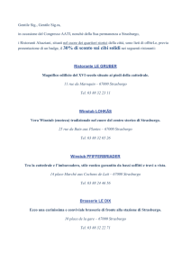 Gentile Sig., Gentile Sig.ra, in occasione del Congresso AATI