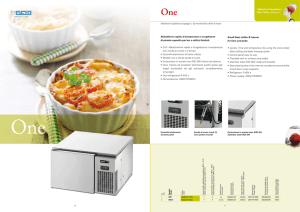 Abbattitori Surgelatori Blast Chillers Freezers