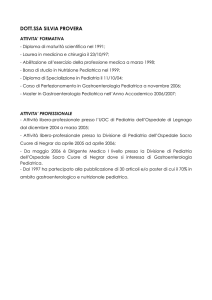 dott.ssa silvia provera - Ospedale Sacro Cuore Don Calabria