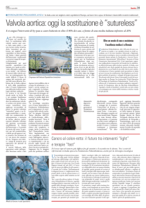Articolo Il Sole 24 Ore - Fondazione Poliambulanza