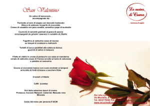 San Valentino - La Cucina di Crema