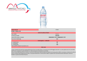 Codice Articolo EVIAN 100x6 x125 Unità di vendita al Cliente Tipo