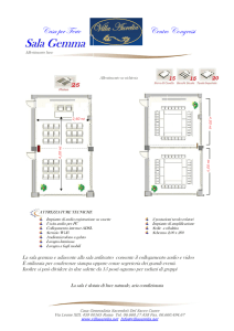 Sala Gemma - Villa Aurelia